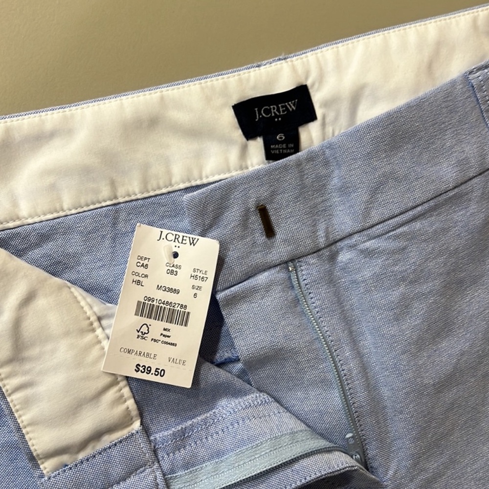 J. Crew Chambray Chino Shorts
